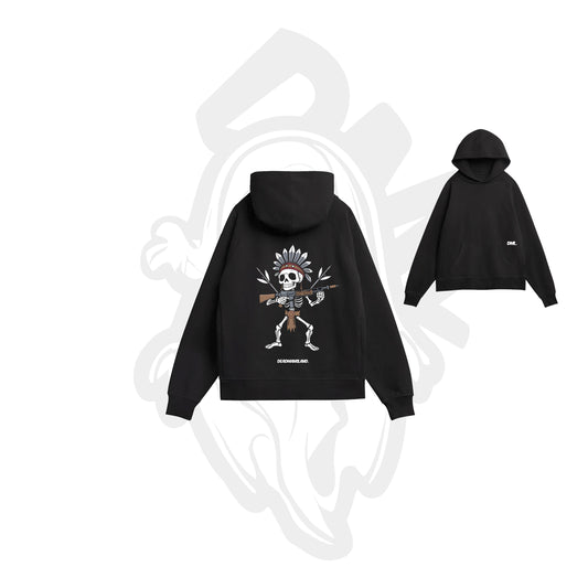 Dead mans warrior hoodie - Relaxed fit (Pre - Order)